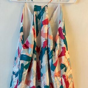 Adrienne Multicolor Abstract Tank Top